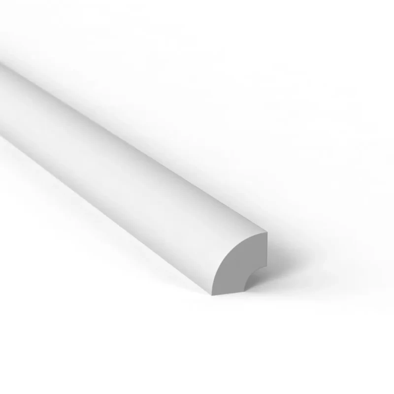 KVARTSLIST 10X10 MM 2500MM VIT PLAST