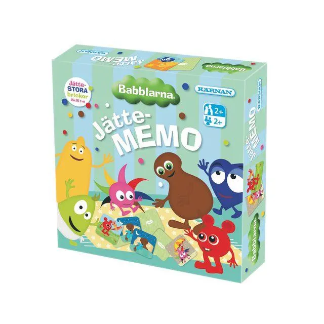 Babblarna Jättememo från 2år
