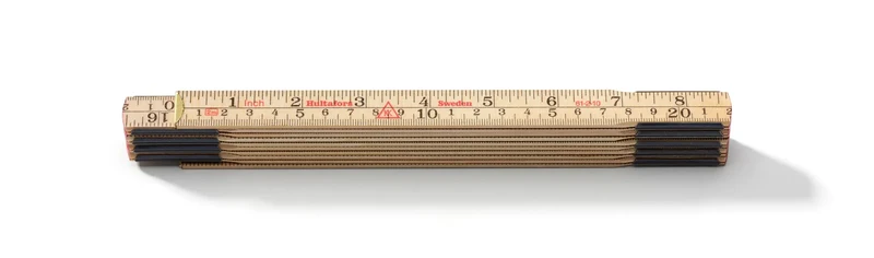 TUMSTOCK MED TUM OCH MILLIMETERSKALA 2 METER HULTAFORS 61