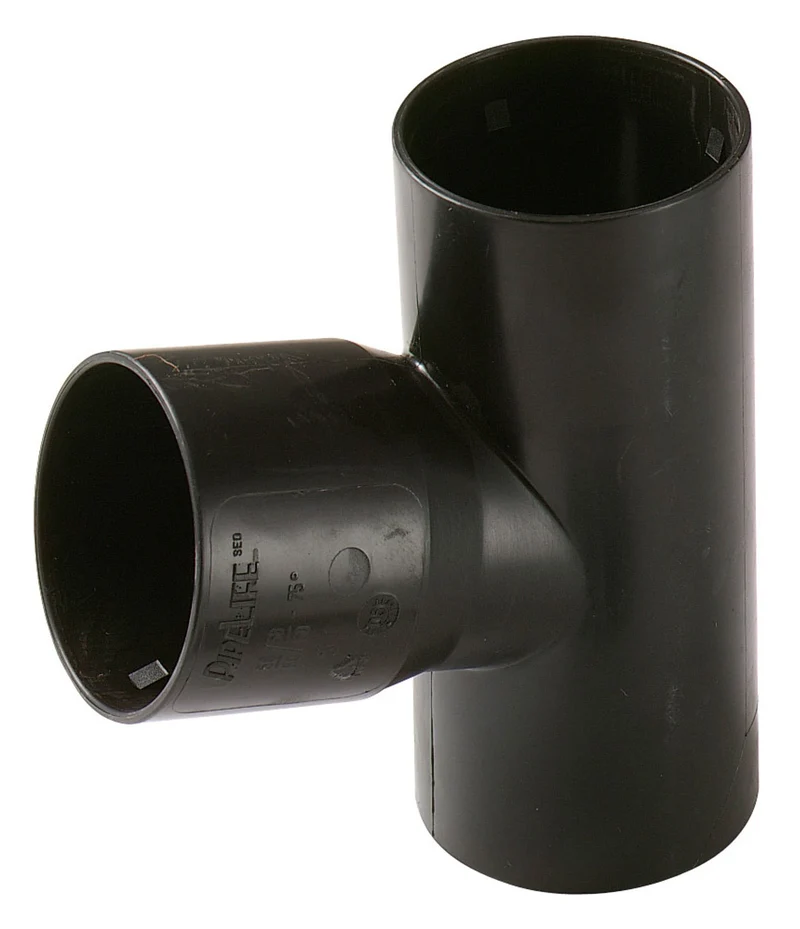 GRENRÖR 92X92MM 75 GRADER PVC DRÄN 2373