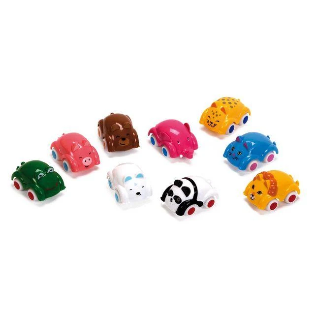 Bil liten med djuransikte VIKING 8cm