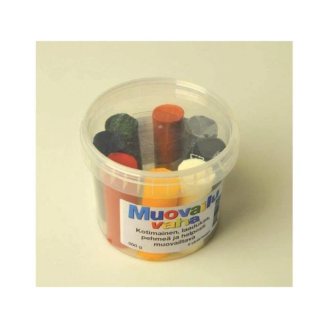 Modellera bivax 500g 8 färger