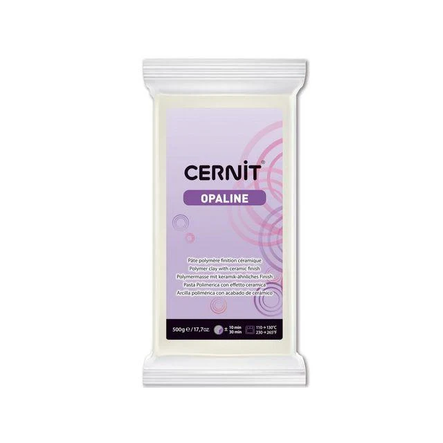 Cernit Opaline 010 Vit 500 gram