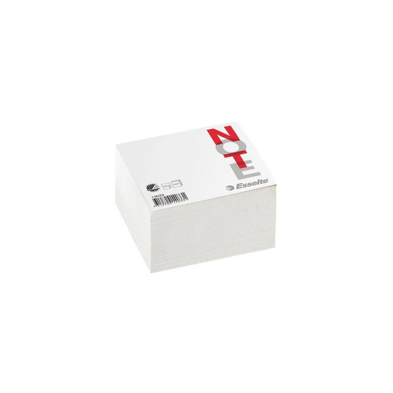 Blockkub 100x100x50mm 500ark vit