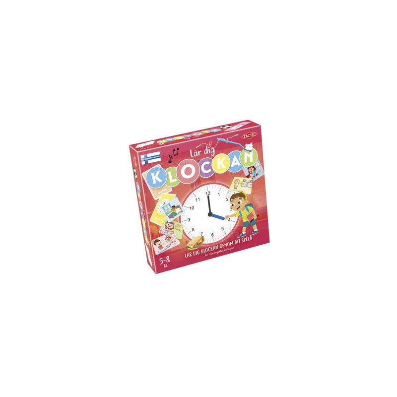 Spel Lär dig Klockan från 5år
