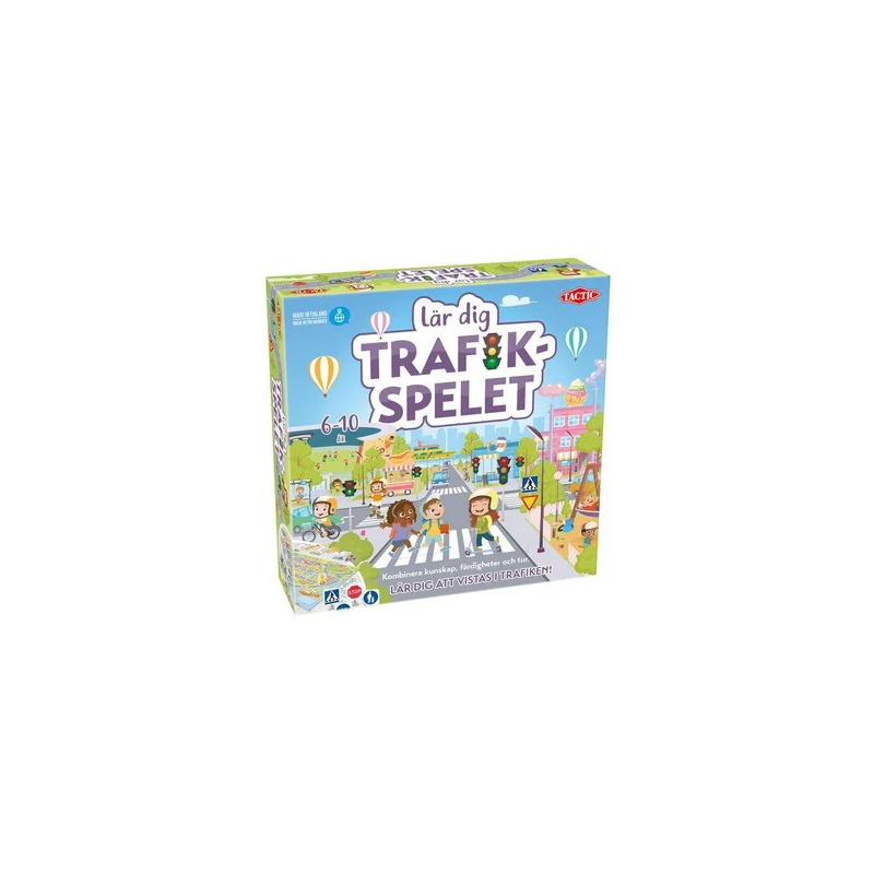 Spel Lär dig Trafikspelet från 6år