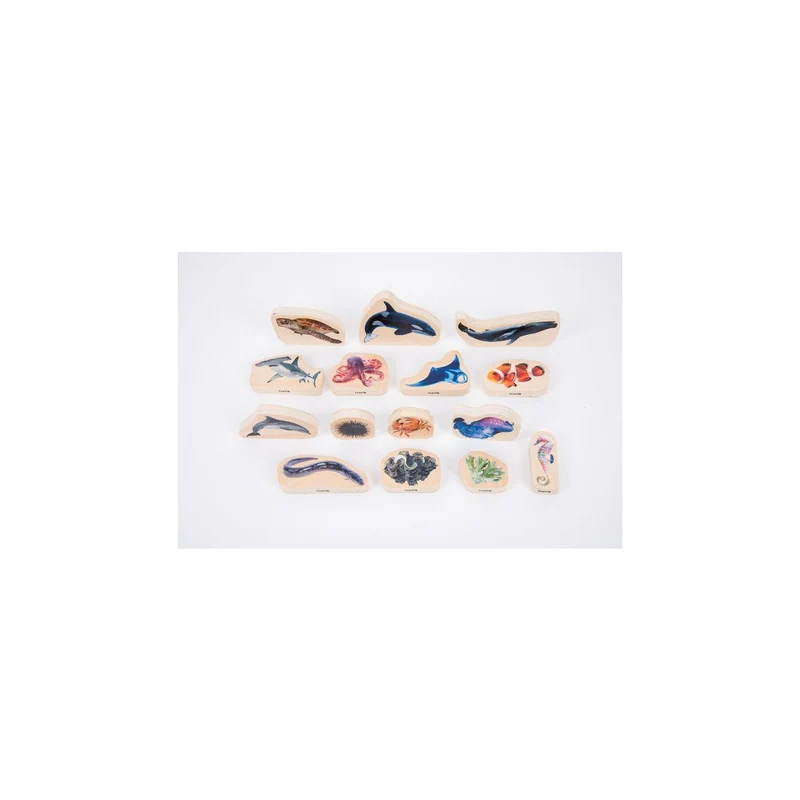 Träfigurer havet 15/fp