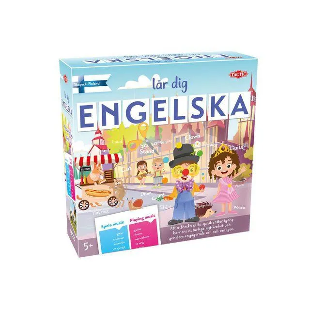 Spel Lär dig engelska 7+