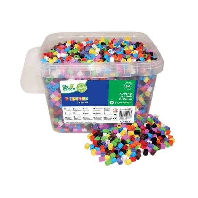 XL-rörpärlor bioplast 5000/back