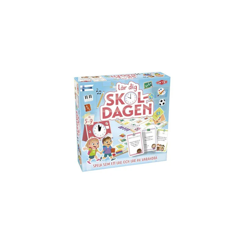 Spel Lär dig skoldagen