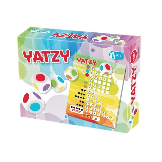 Spel Barnyatzy KÄRNAN färgtärningar trä