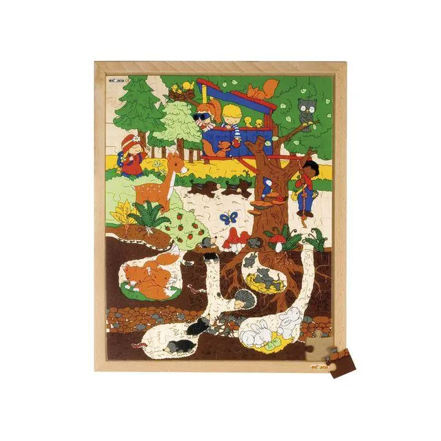 Rampussel skog 40x50cm