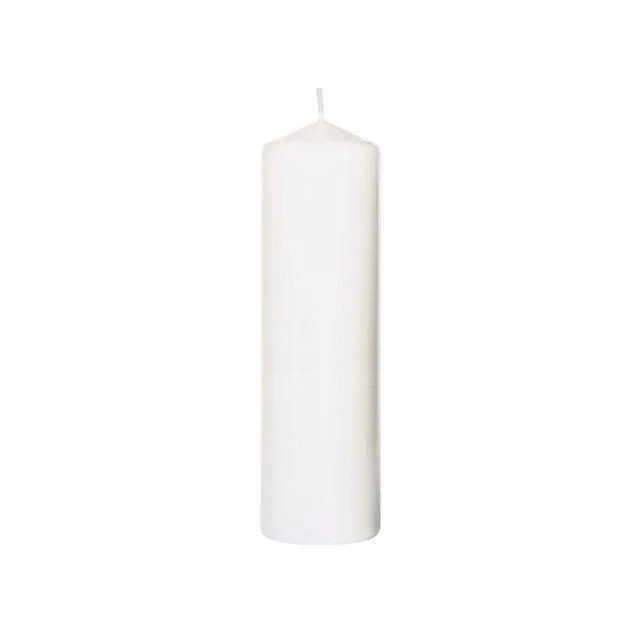 Blockljus DUNI 220x70mm vit