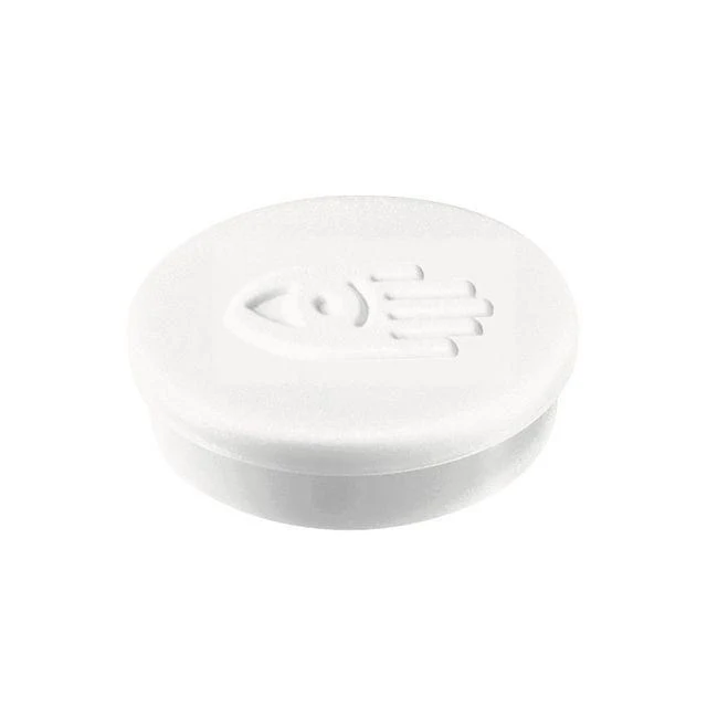 Magnetknappar LEGAMASTER 30mm vit 10/fp