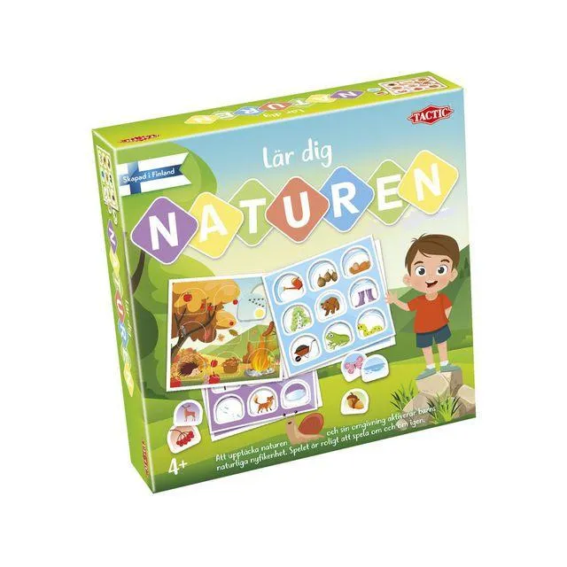 Spel Lär dig om naturen 4+