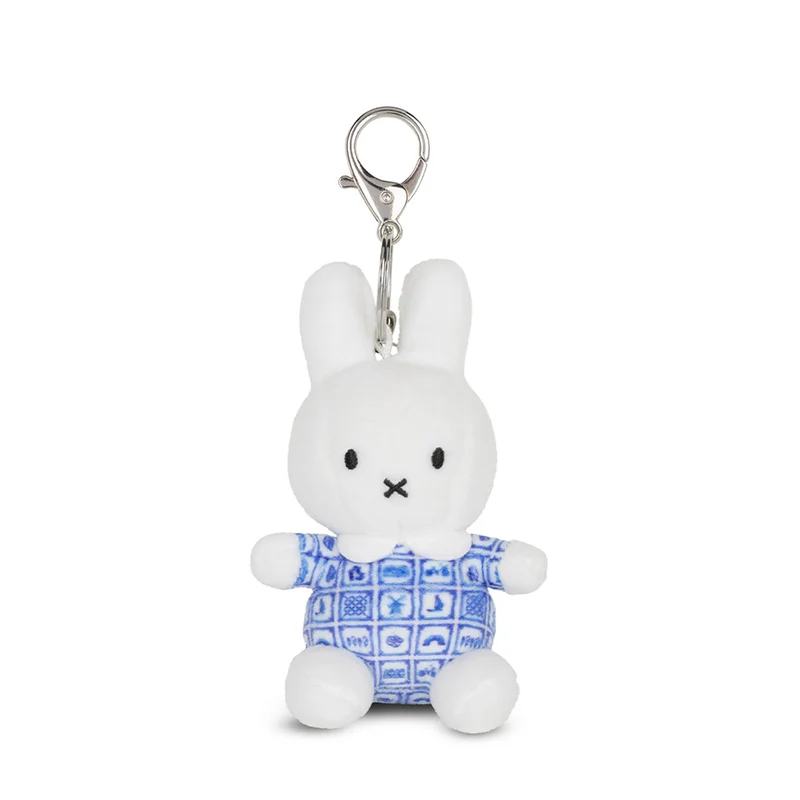 Miffy Delft Blue Keychain - 10 cm - 4 - Delft Blue