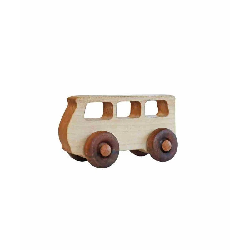 Leksaksbuss i trä – Wooden Story