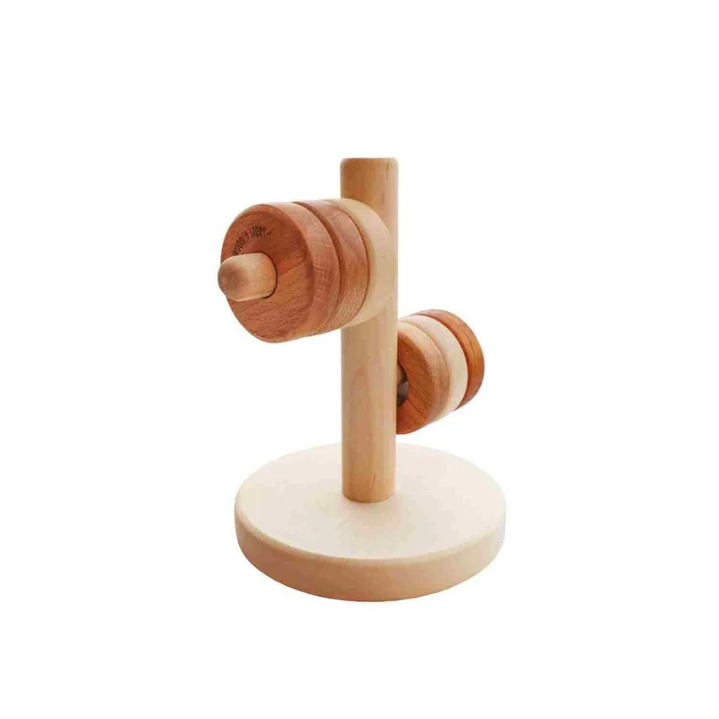 Wooden Story horisontellt tornpussel i trä