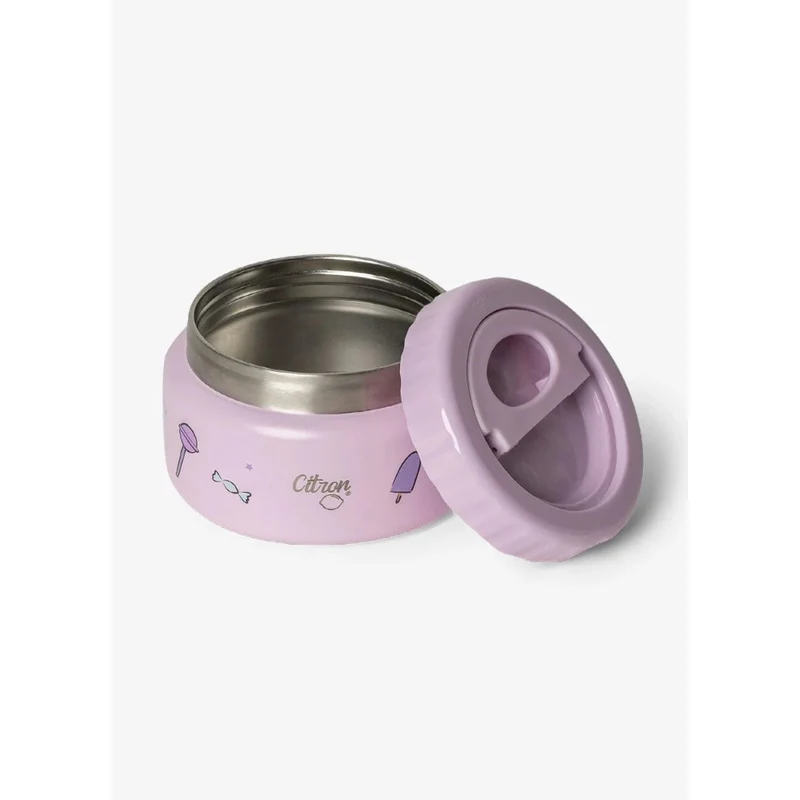 Citron Insulated Stainless Steel Food Jar 250ml - Stromy Unicorn