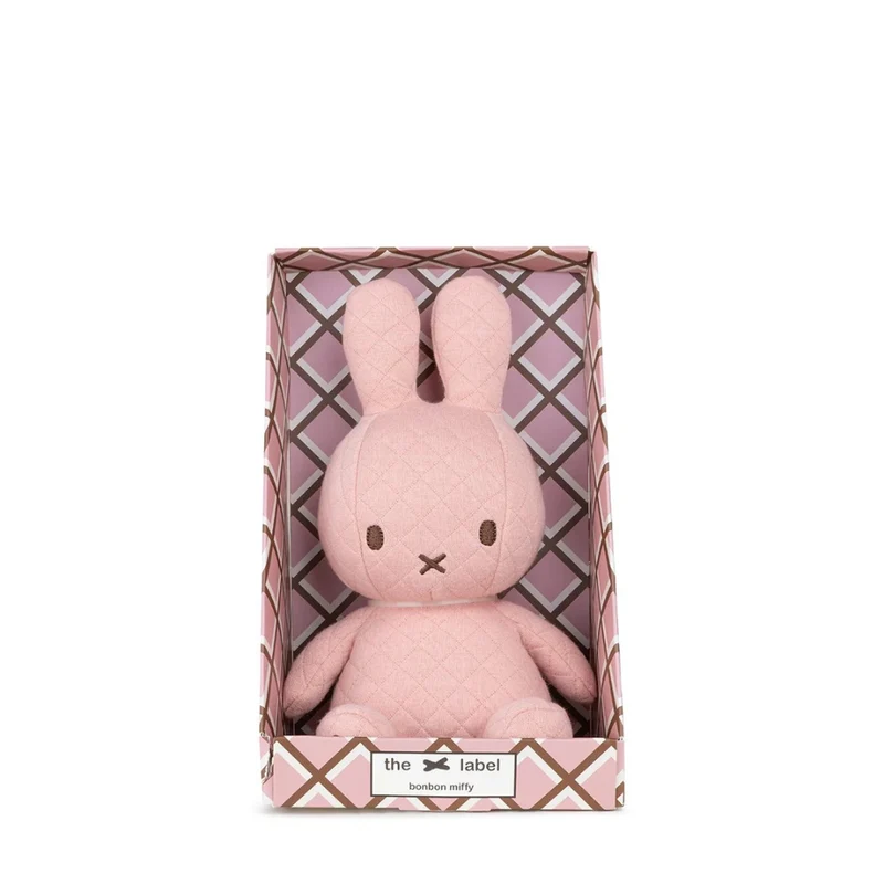 Miffy Bonbon Miffy Sitting Pink in Giftbox - 23 cm - 9"