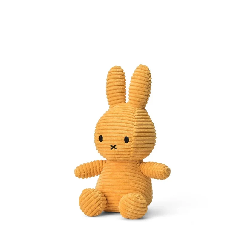 Miffy Eco Corduroy Yellow - 23 cm - 9"