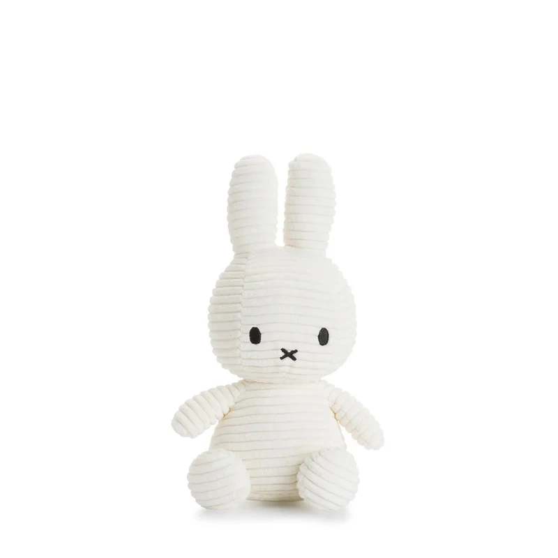 Miffy Eco Corduroy Offwhite - 23 cm - 9"