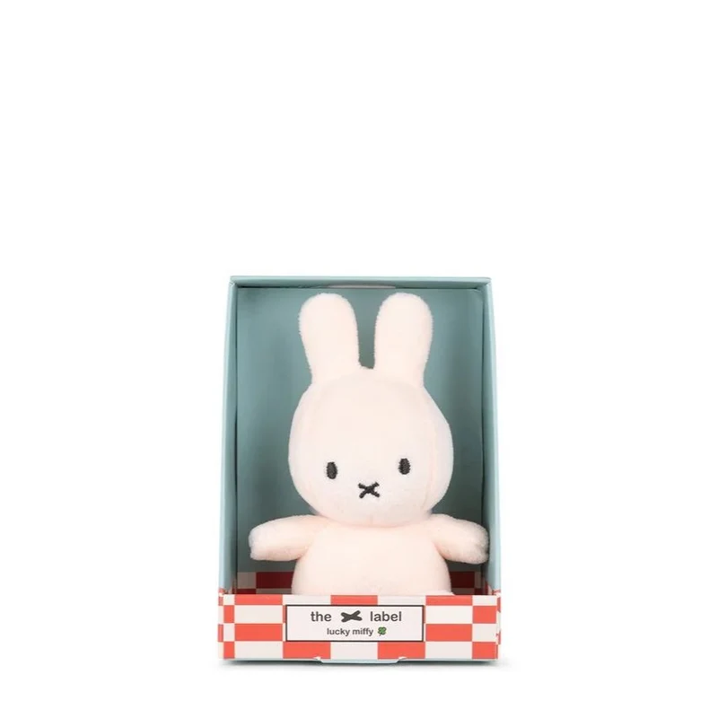 Miffy Lucky Miffy Pink in Giftbox - 10 cm - 4"
