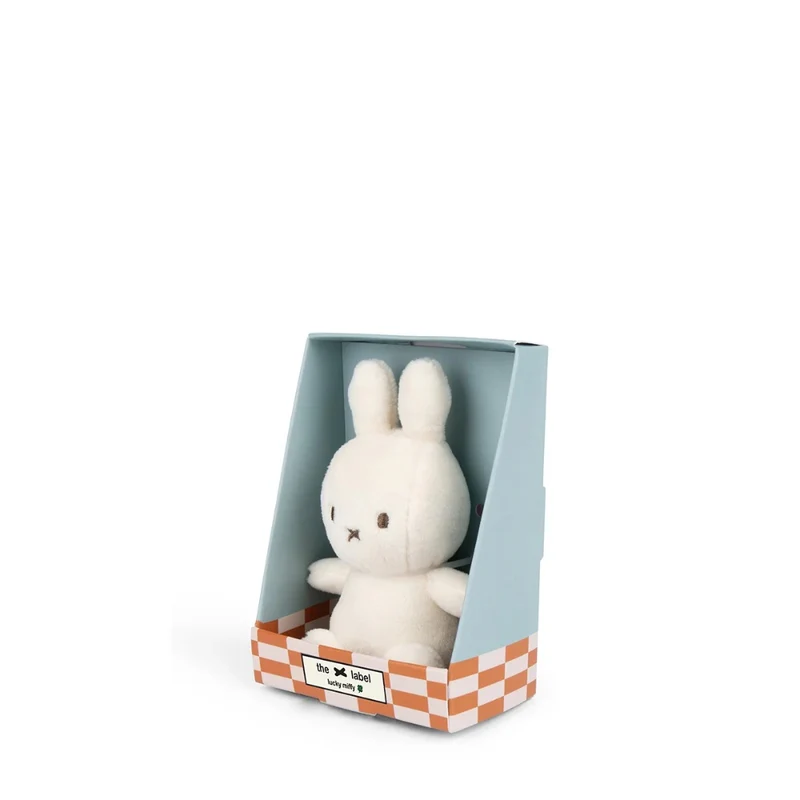 Miffy Lucky Miffy Cream in Giftbox - 10 cm - 4"