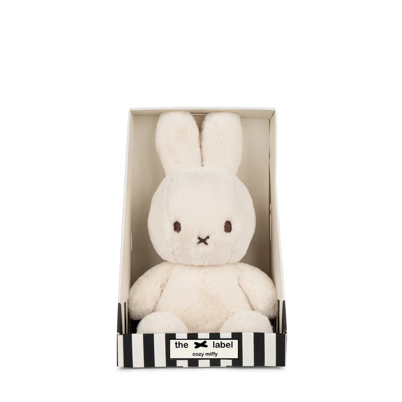 Miffy Cozy Miffy Sitting Cream in Giftbox - 23 cm - 9"