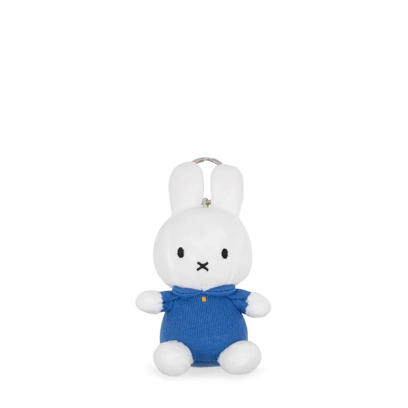 Miffy Blue Dress Keychain - Blue - 10 cm - 4"