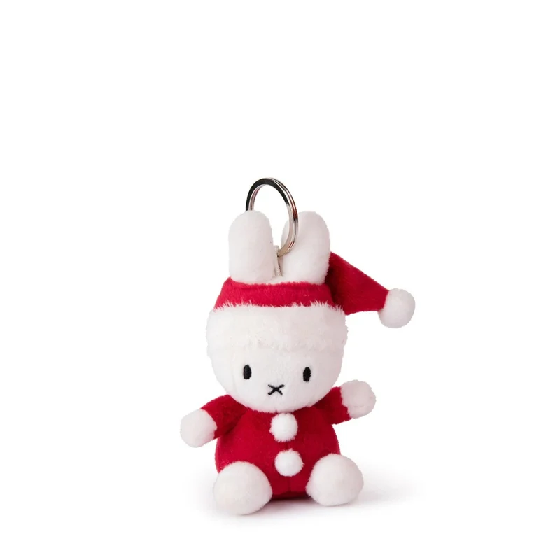 Miffy Santa Keychain - 10 cm - 4"