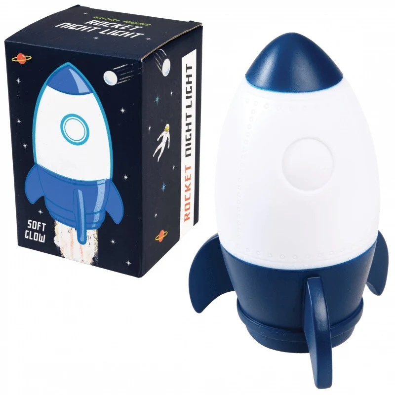 Rex Night Light - Space Age Rocket