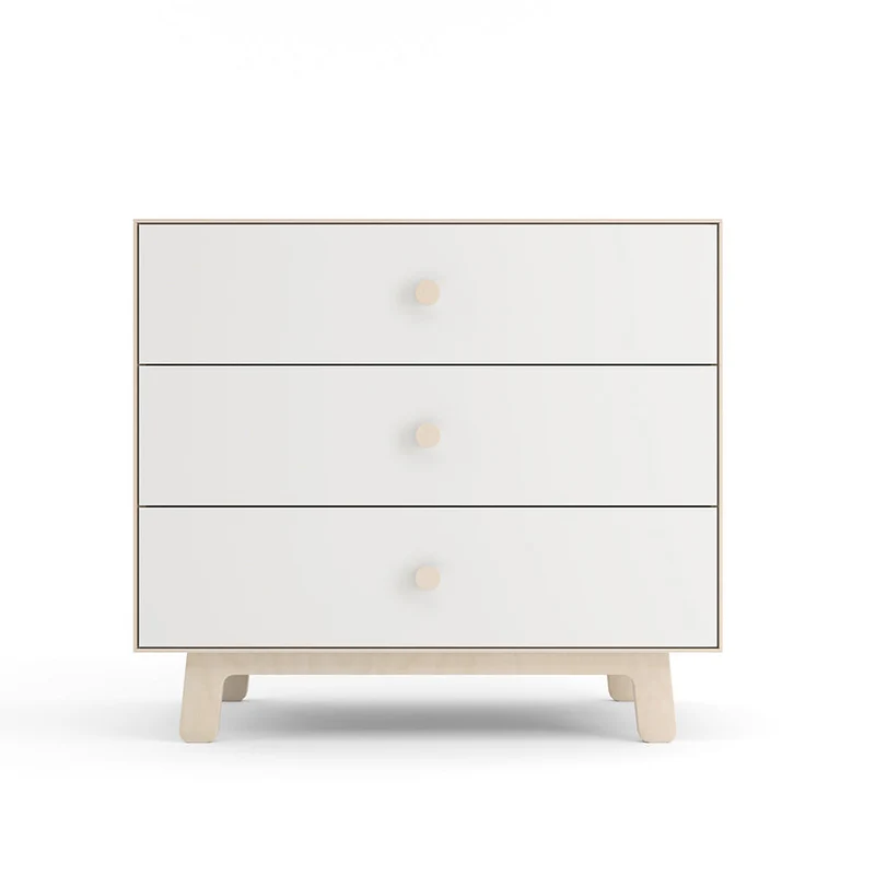 Oeuf 3 Drawer Dresser Birch - Sparrow Base (Pre-Order; Est. Delivery in 6-10 Weeks)