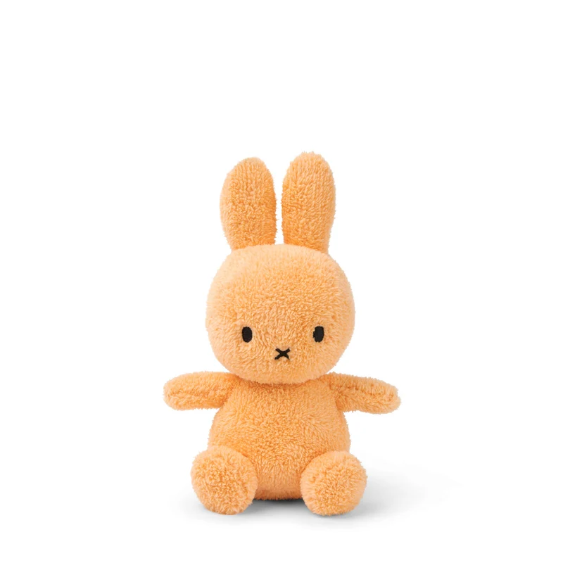 Miffy Sitting Terry Soft Orange - 23 cm