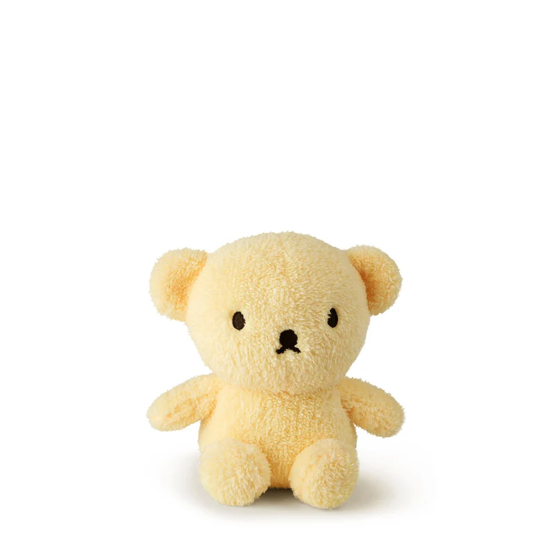 Miffy Boris Bear Terry Light Yellow - 17 cm