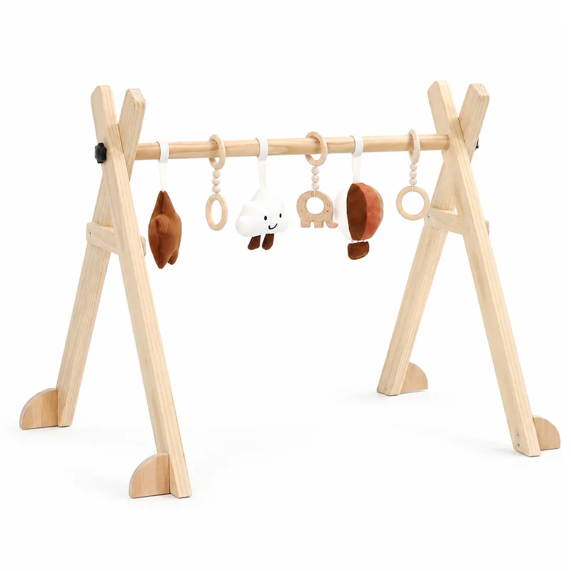 Montessori Baby Gym aus Holz