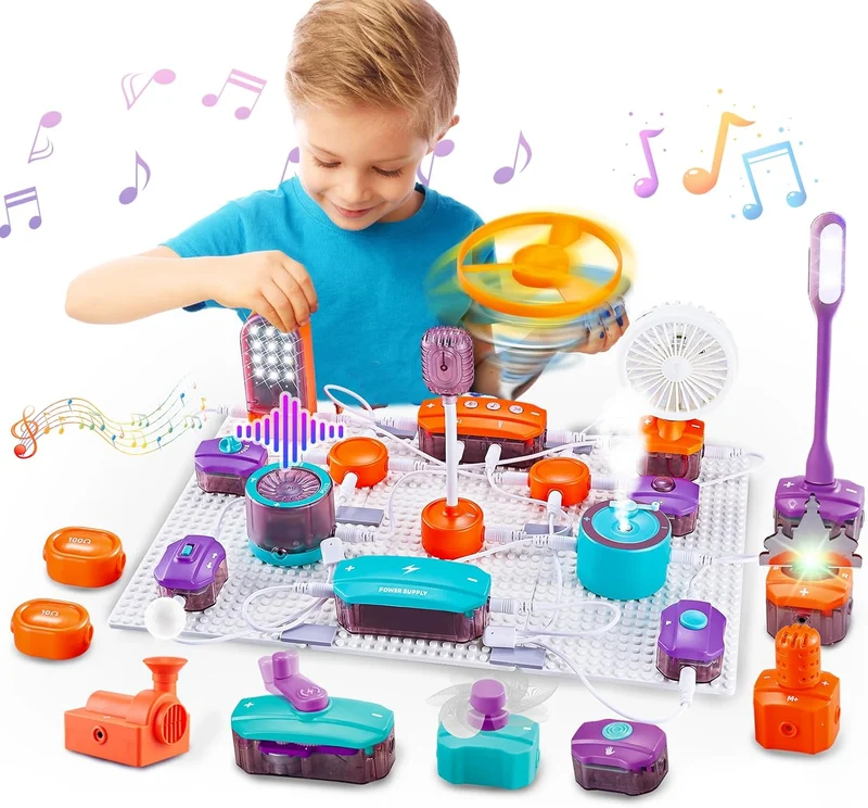 Elektronik Experimentierkasten Kinder – 150 Stromkreis Experimente