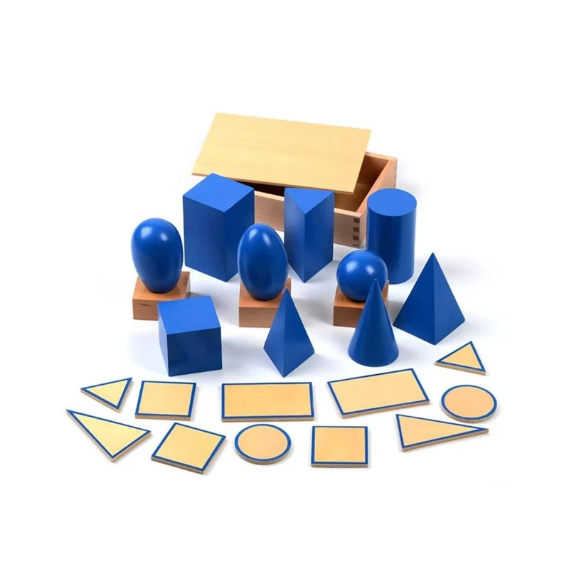 Montessori Geometrische Körper – Formen begreifen & erleben