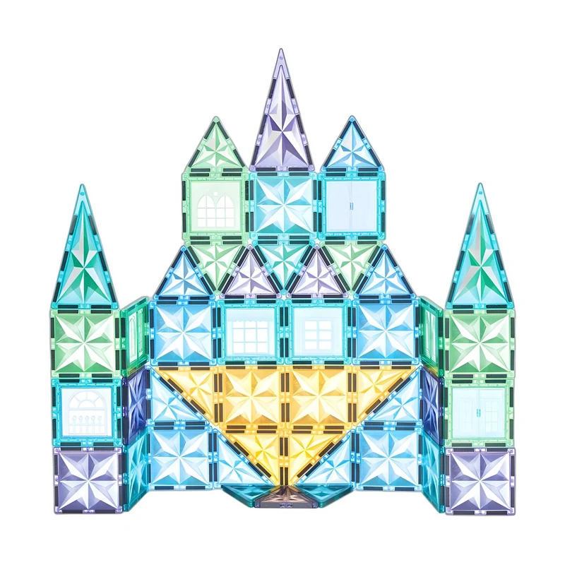 Magnetische Bausteine – Diamant-Serie Shining Edition