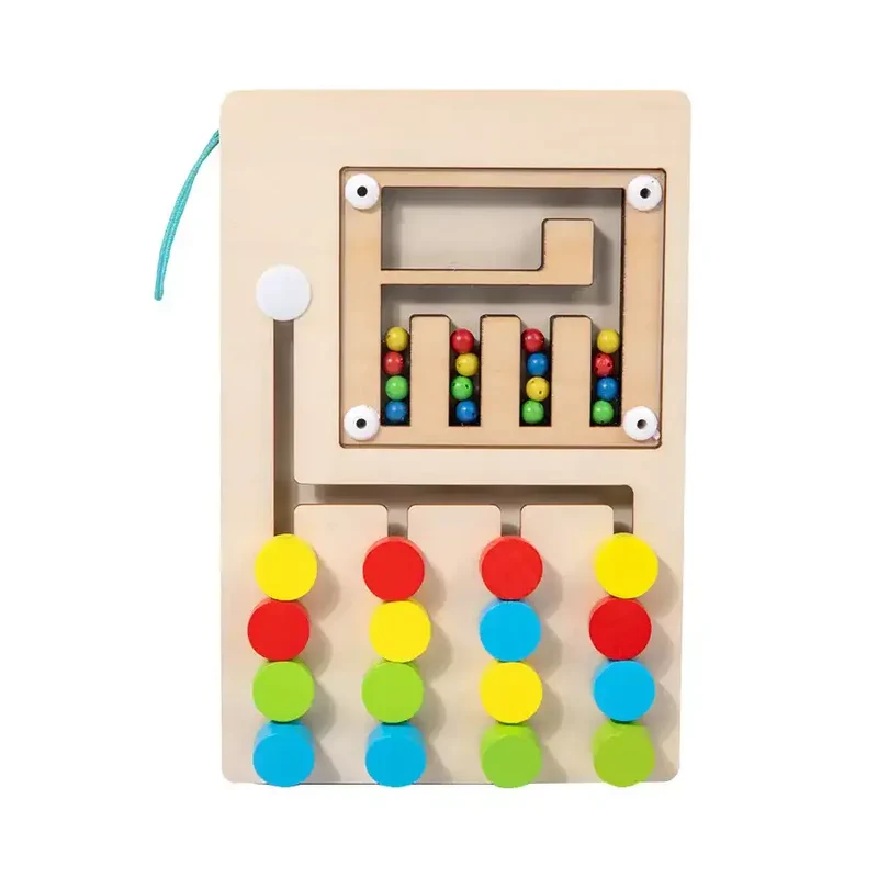 Montessori Holzspielzeug Lernspiele Labyrinth