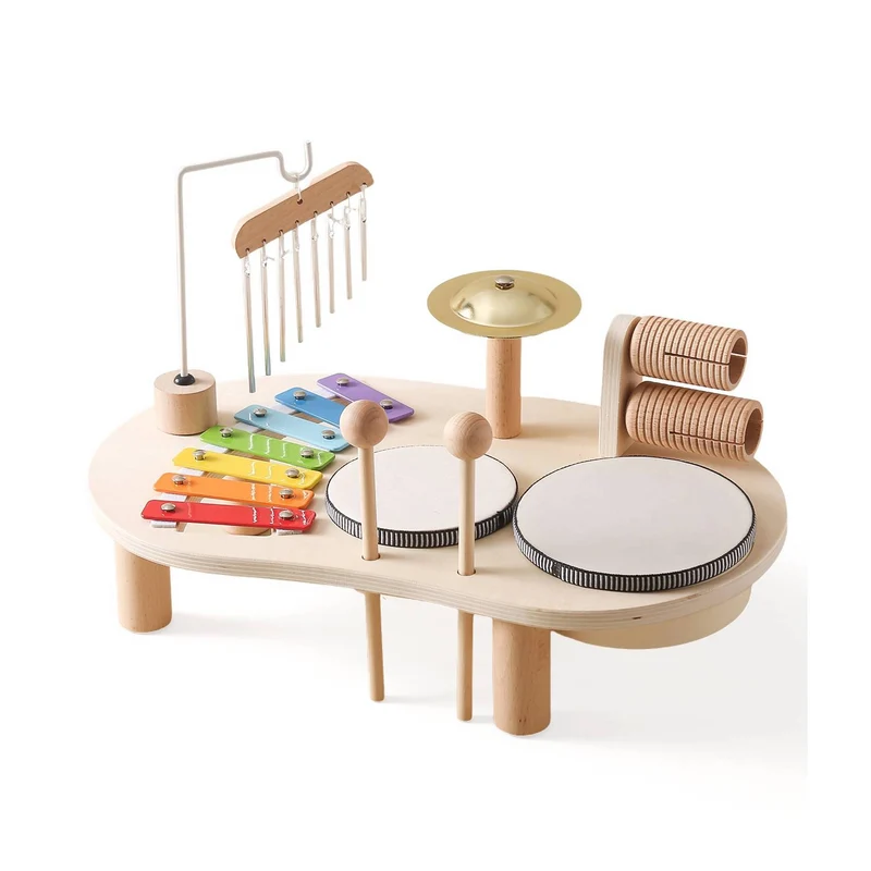 Montessori Musik-Aktivitätstisch – Klang & Rhythmus