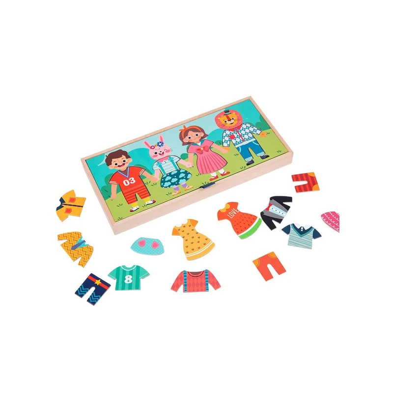 Montessori Anzieh-Puzzle – Motorikspiel & Lernspielzeug