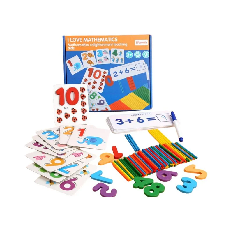 Montessori Mathematisches Spielzeug-Lernspiel – Zahlen & Mathematik