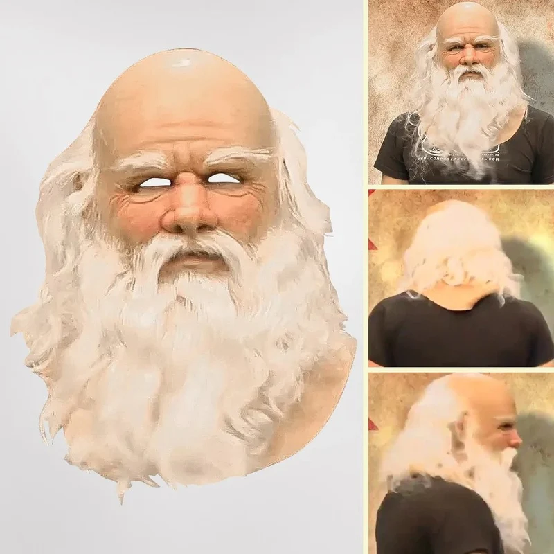 Julemaske som Julemand – Realistisk Kostume