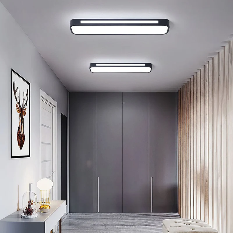 Nordic Minimalist Lång LED Taklampa
