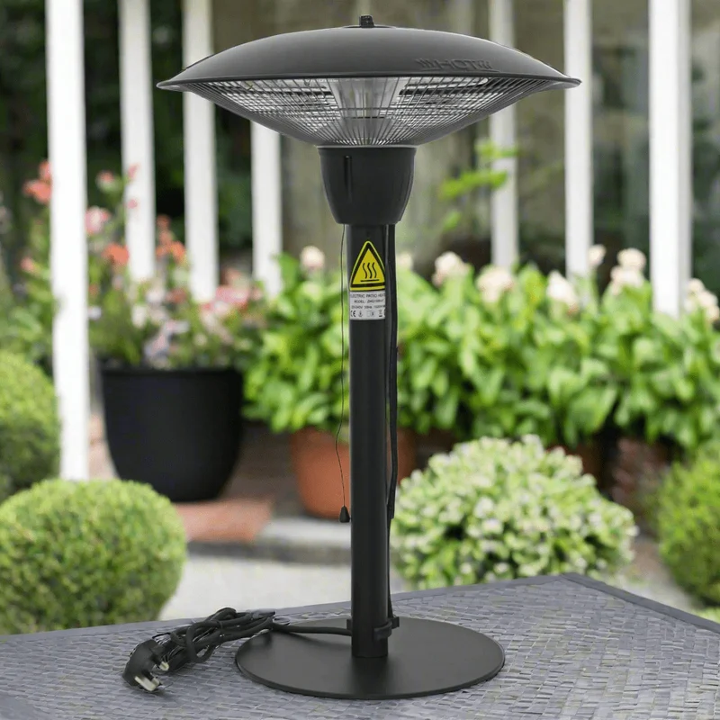 Elektrisk Terrassvärmare med Borddesign