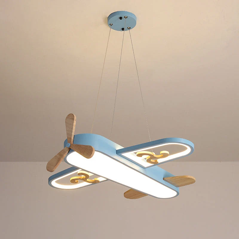 Barntaklampa Flygplansdesign Akrylpendel
