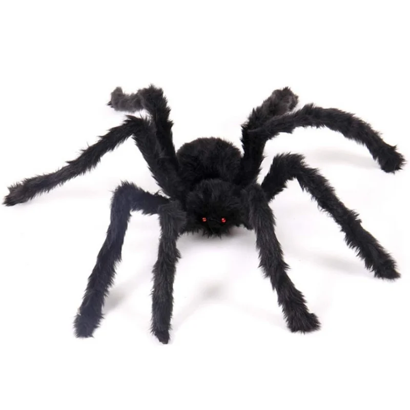 Halloween Utomhus Jätte Spindel Dekoration Requisite