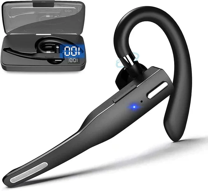 Trådløse Bluetooth 5.1 hovedtelefoner med dobbelt mikrofon