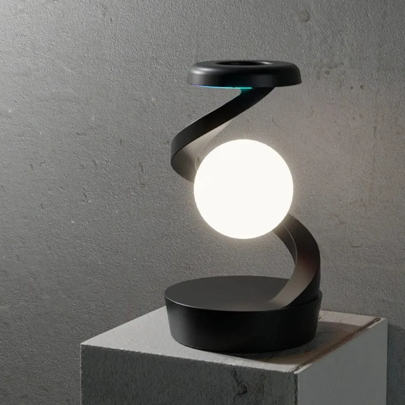 RGB Flytande Effekter Lampa - 15W Trådlös Laddare